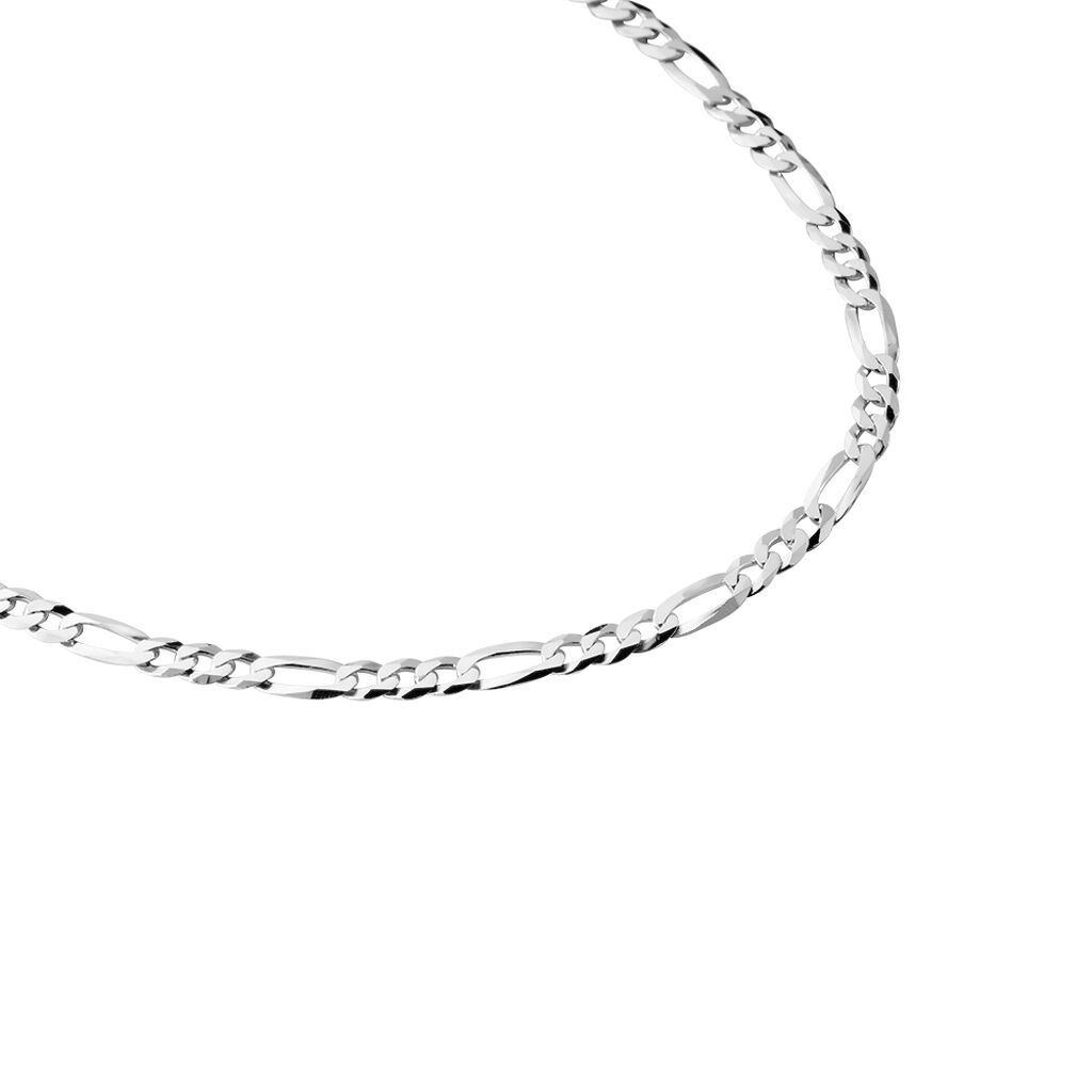 Collier Vivian Argent Blanc