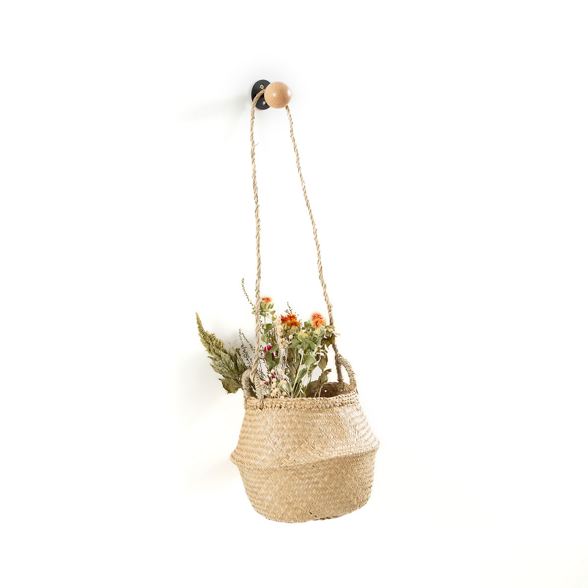 LA REDOUTE INTERIEURS<br>Bolvormige hangmand in strogras, Rixy