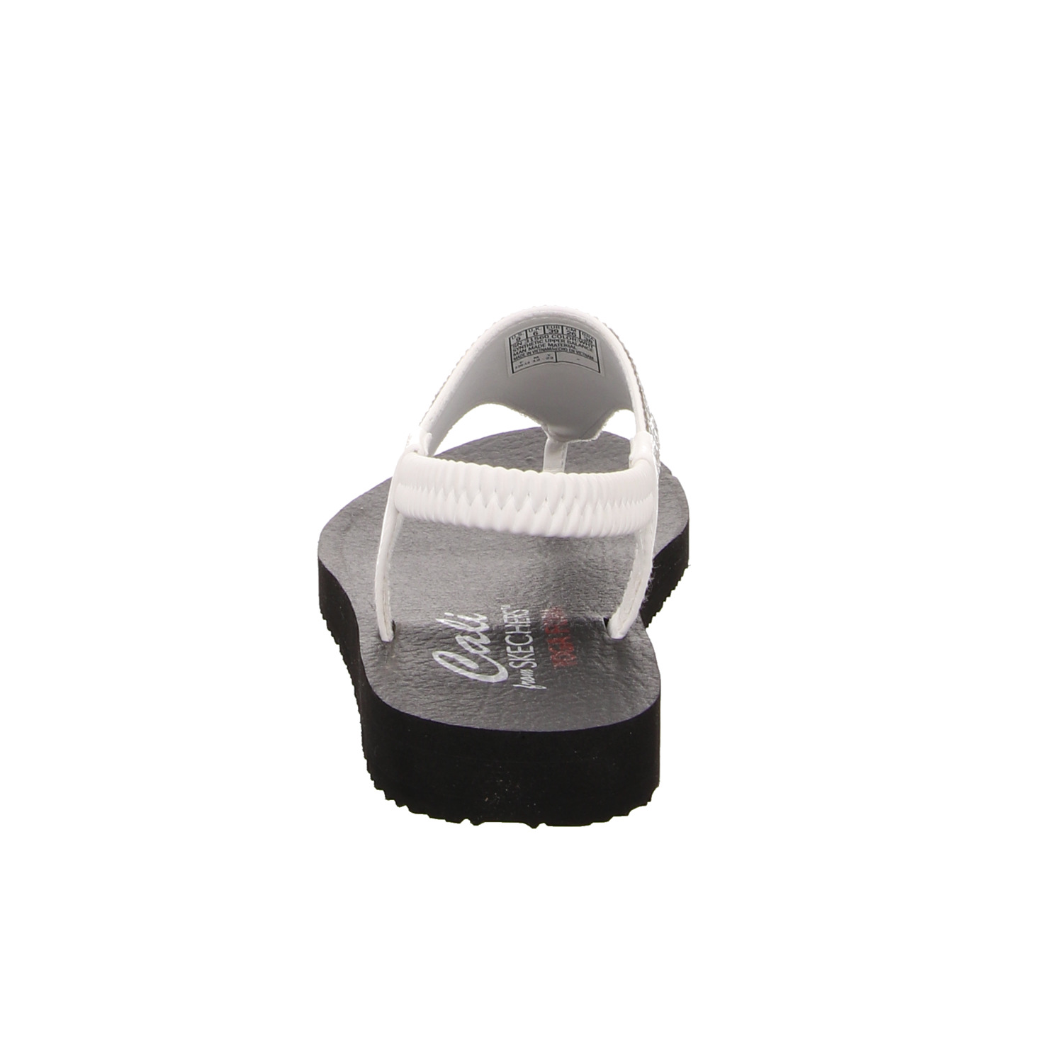 Skechers Zehentrenner weiß weiss/weiss kombi