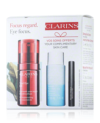 Clarins Total Eye Lift Set mit Démaquillant Express pour les Yeux & Mascara 15ml-30ml-3ml