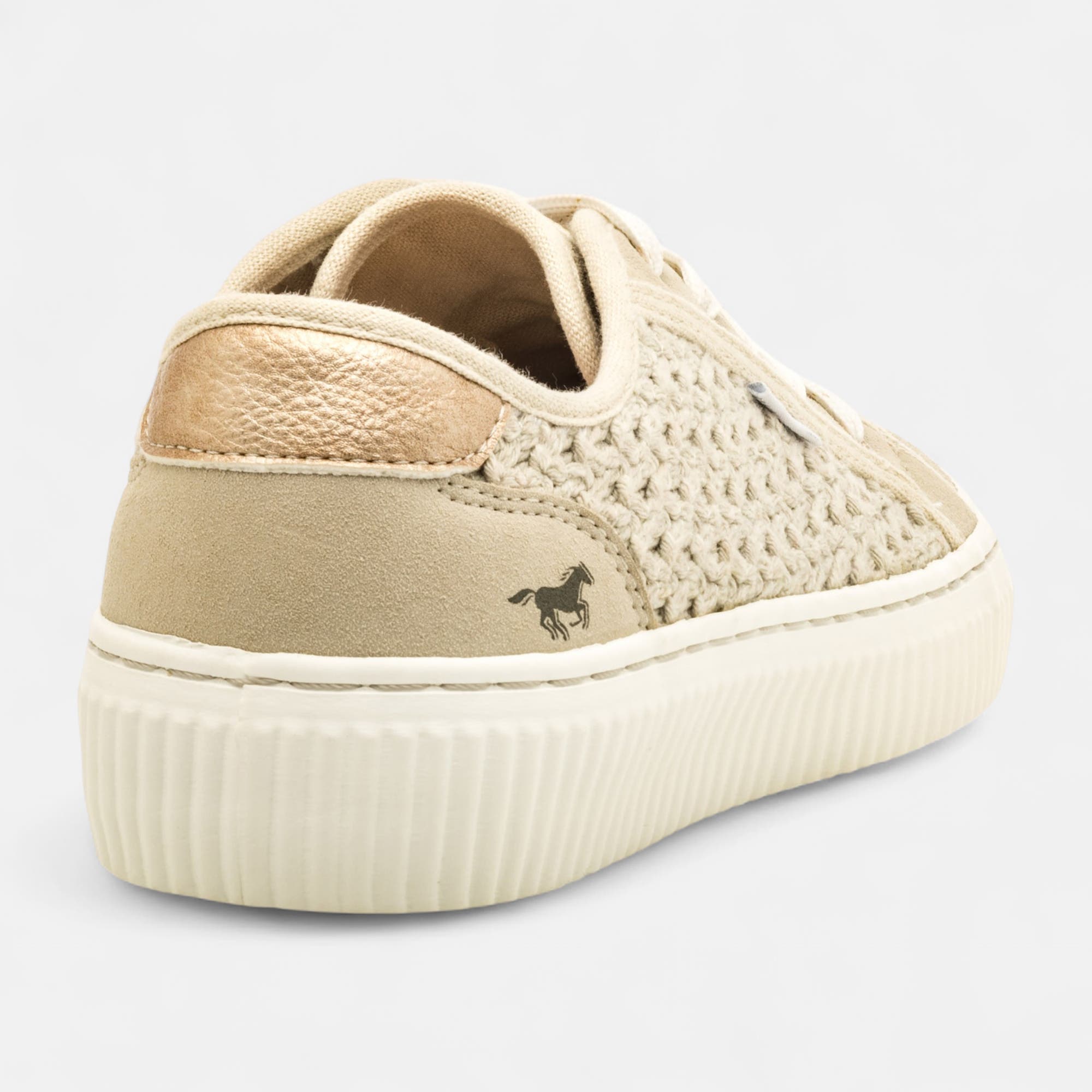 Baskets basses Femme beige