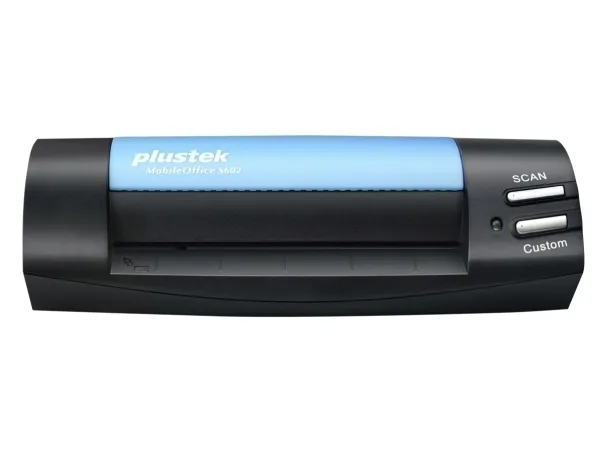 Plustek MobileOffice S602 - Kortscanner - Contact Image Sensor (CIS) - A6 - 1200 dpi x 1200 dpi - op til 800 scanninger pr. dag - USB 2.0