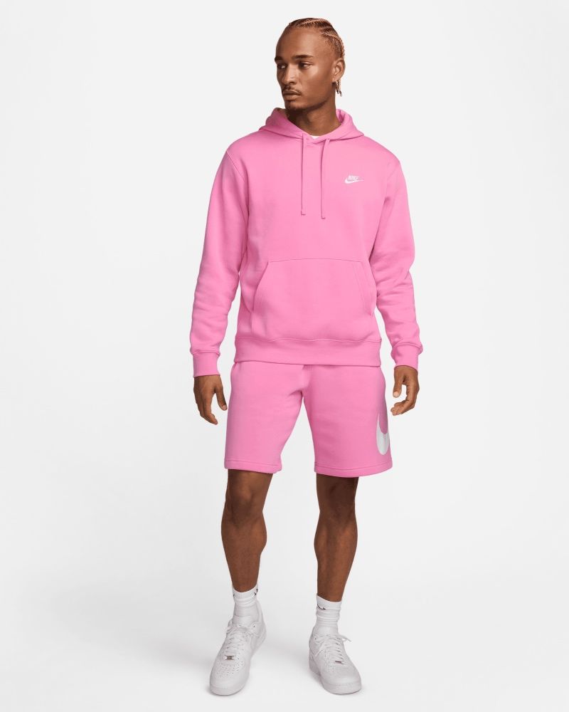 Sweat à capuche Nike Sportswear Club Fleece Vert Lumineux pour homme