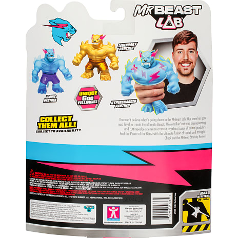 MrBeast Lab Stretch Hero figurer – flere varianter – assorteret