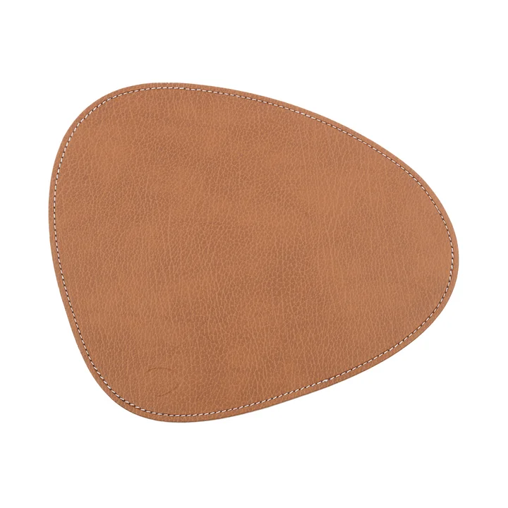Lind DNA - Mouse Mat Curve, Bull natur / Naht weiss