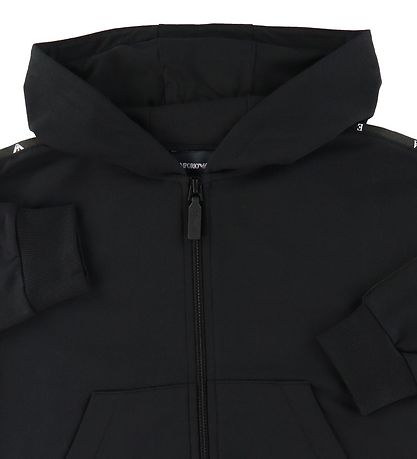 Emporio Armani Kapuzenjacke - Schwarz