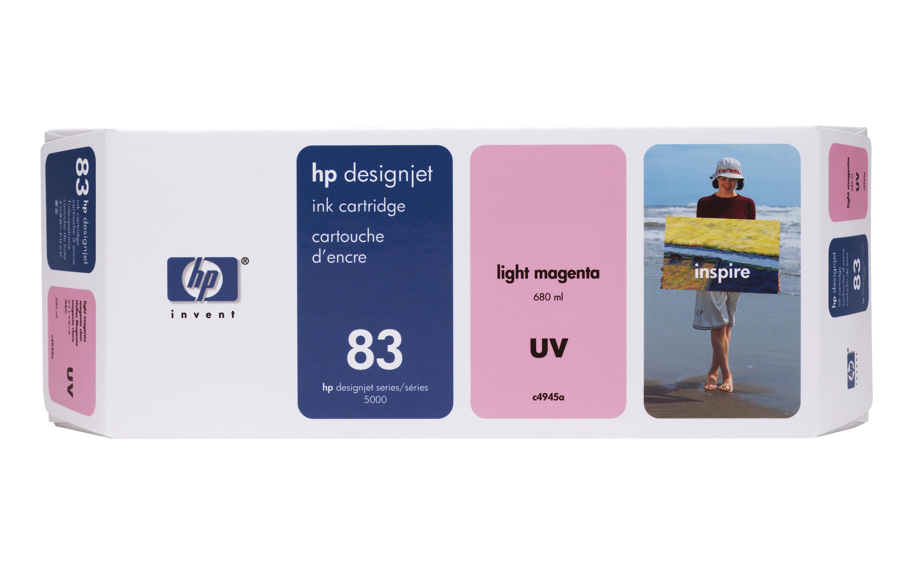 Tinte Nr. 83 (C4945A) Light Magenta<br>Druckerpatrone