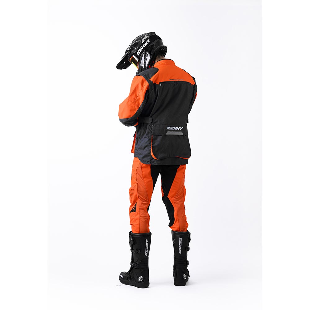 Kenny - Veste Titanium Orange / Noir