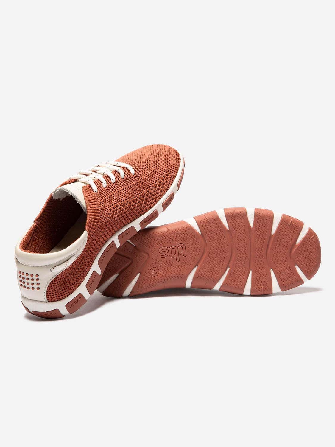 Tennis Femme Textile Recyclé Terracotta