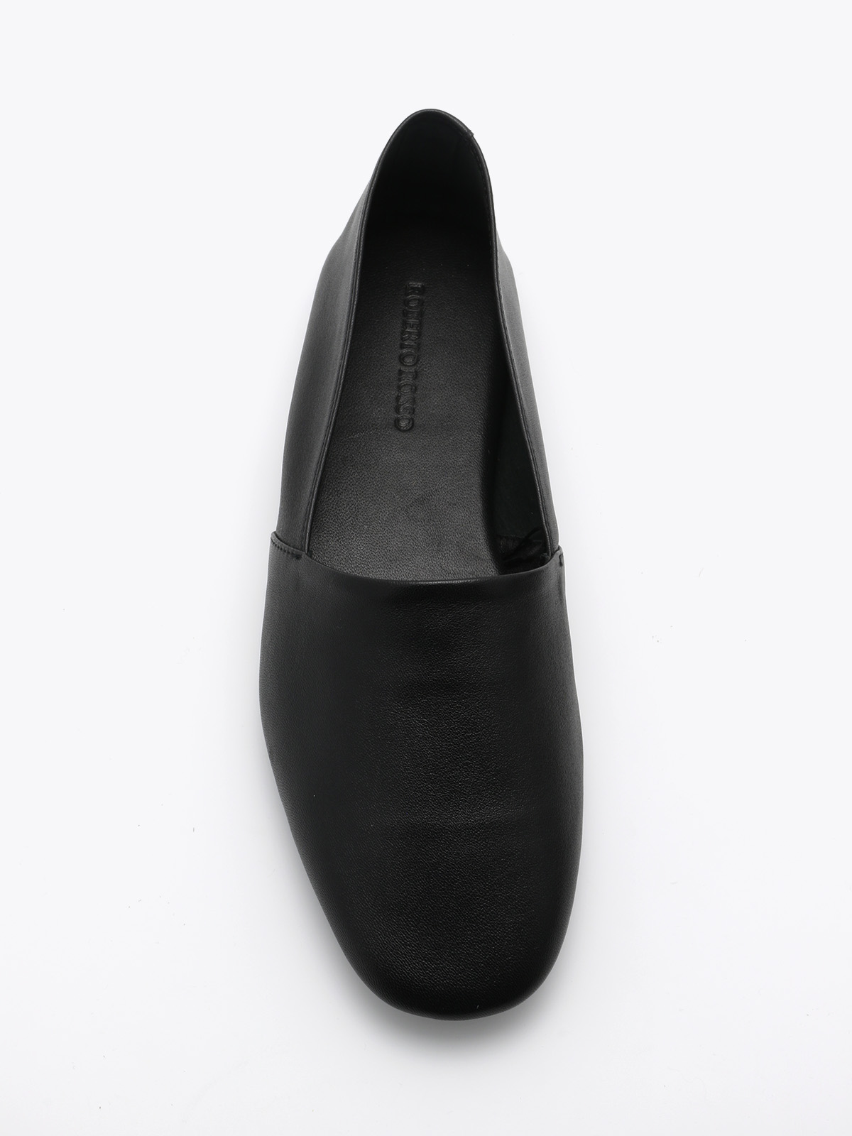 Yoga Loafer Leather Black - Trapes Sko