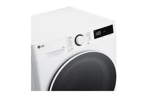 LG Serie R5 F4WR511S0W - Vaskemaskine - bredde: 60 cm - dybde: 62 cm - højde: 85 cm - frontbetjening - 11 kg - 1400 rpm - hvid