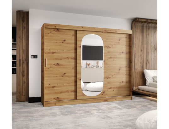 ABIKS MEUBLES - Armoire royal 200/250/62 2 portes (artisan)