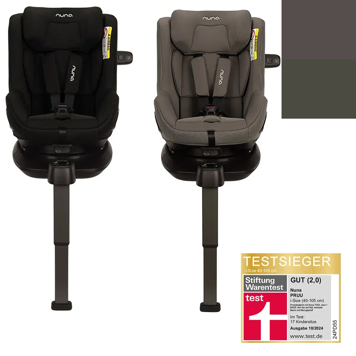 Nuna Nuna PRUU™i-Size Kindersitz (40 - 105 cm)