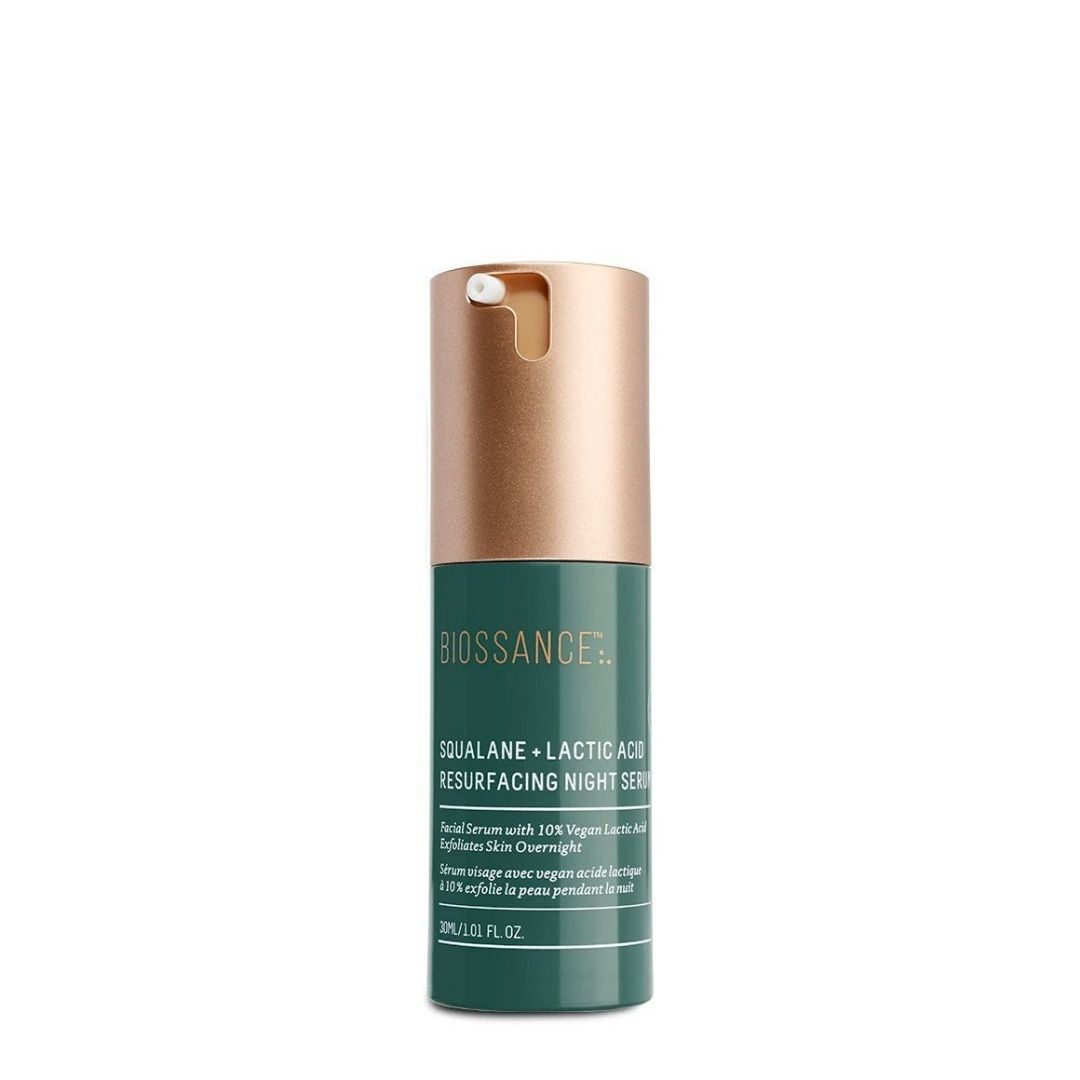 Squalane + Lactic Acid Resurfacing Night Serum - 30ml
