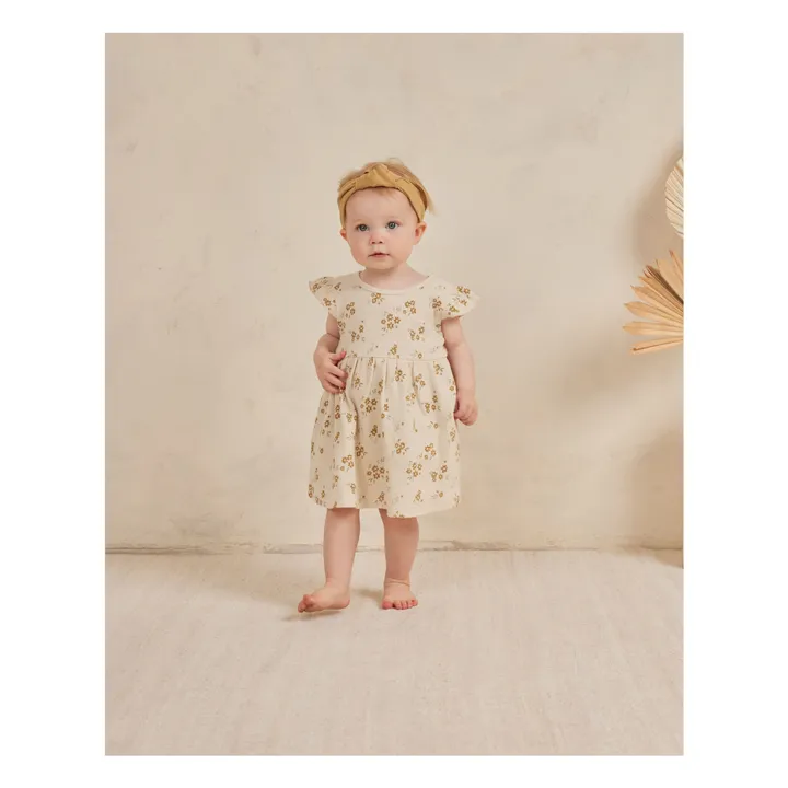 Quincy Mae Robe et Bloomer Fleuri | Blanc cassé