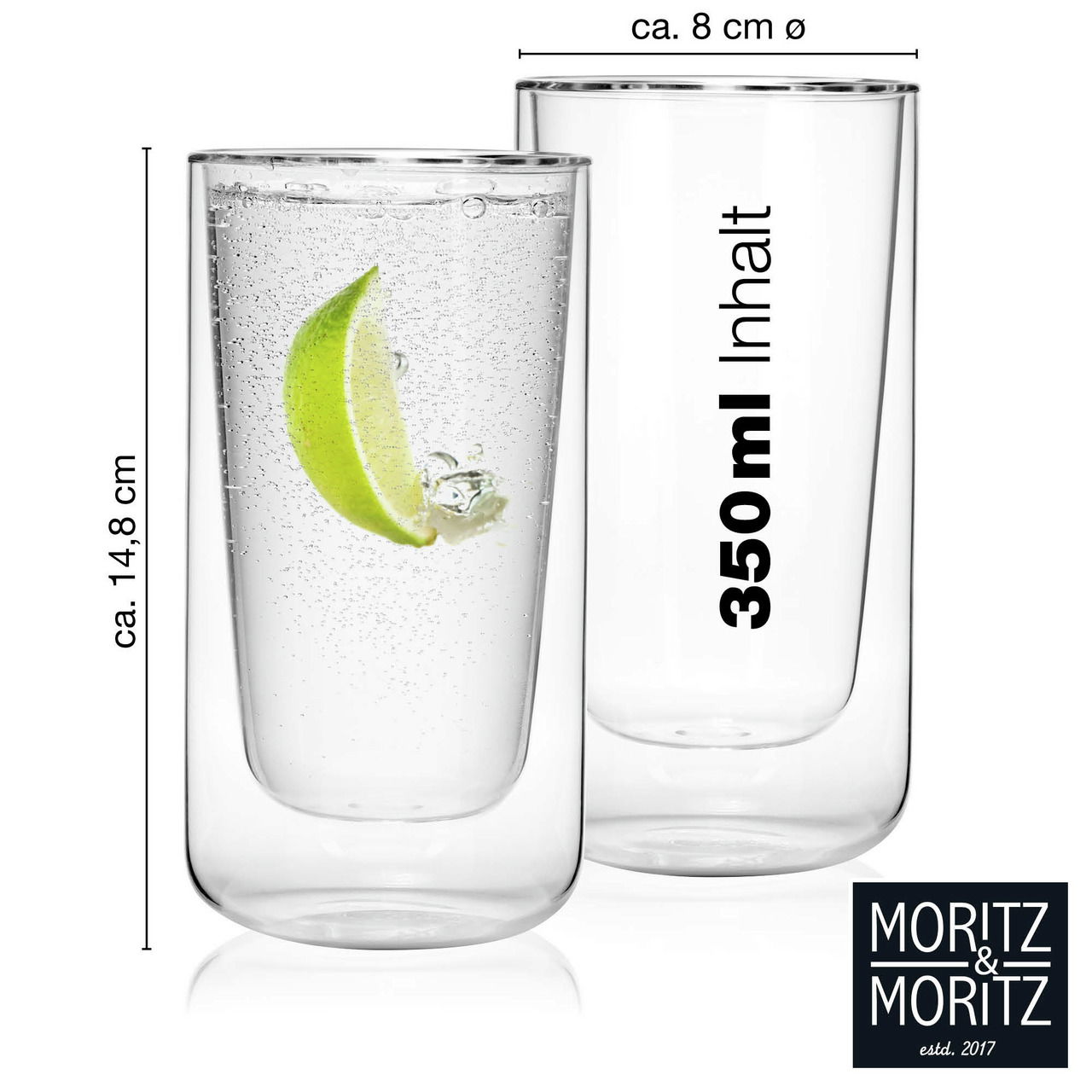 Moritz & Moritz Barista Thermogläser 2-er Set