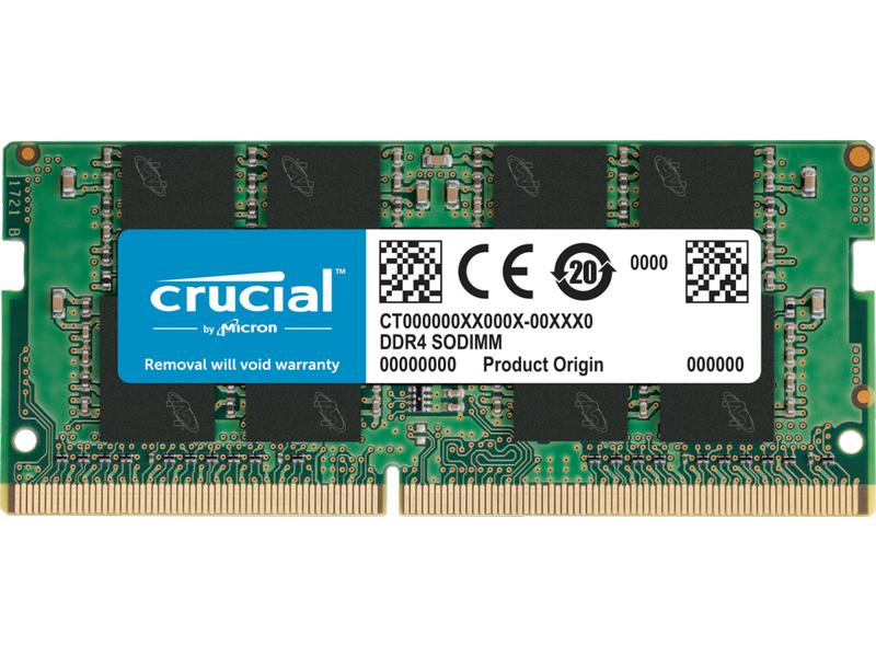 Crucial SO-DDR4-RAM CT16G4SFRA32A 3200 MHz 1x 16 GB Arbeitsspeicher