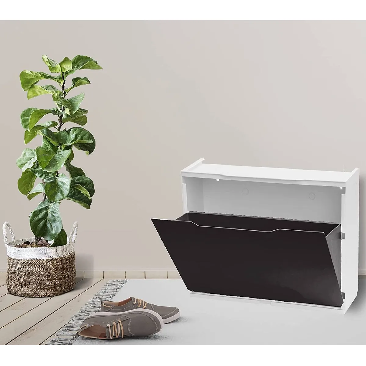Alter Porte-Chaussures Polypropylène Marron