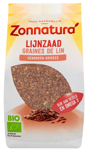 Zonnatura Gebroken Lijnzaad 400GR