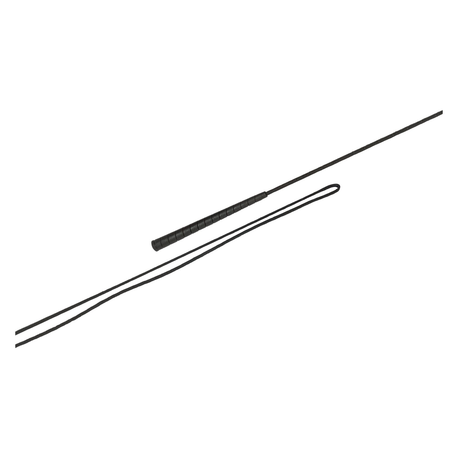 black forest Longierpeitsche, ohne Wirbel  - schwarz - 180 cm