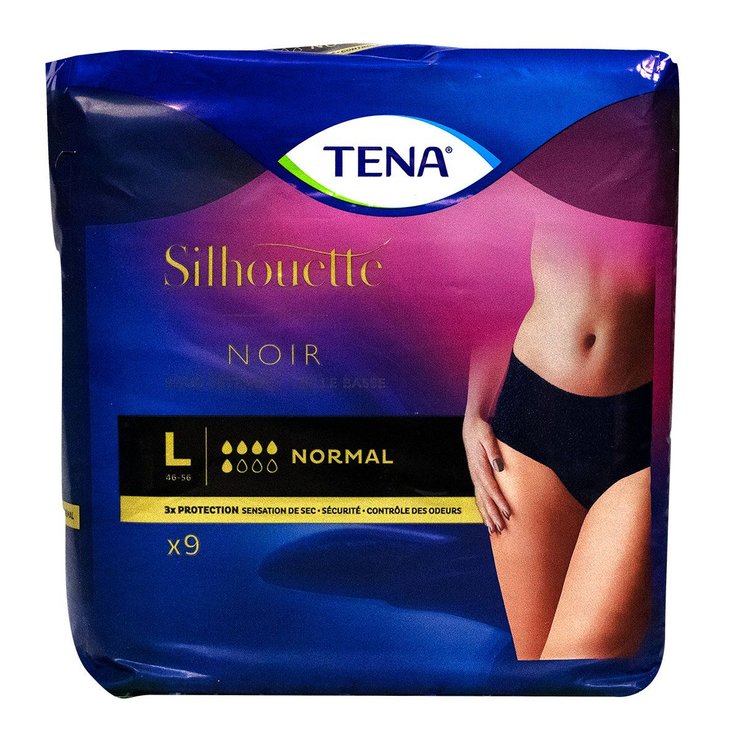 Silhouette 9 sous-vêtements noir L/normal