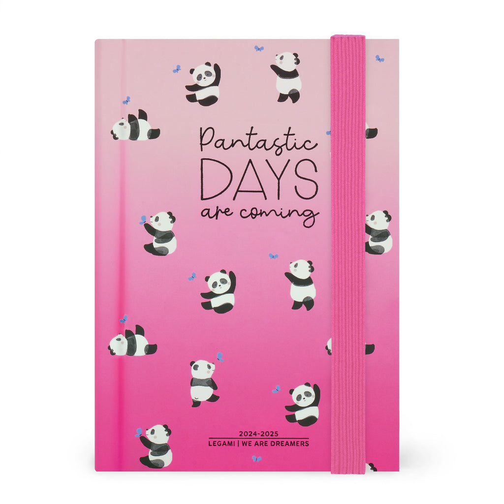 Agenda 24/25 Semanal Pequena - Panda