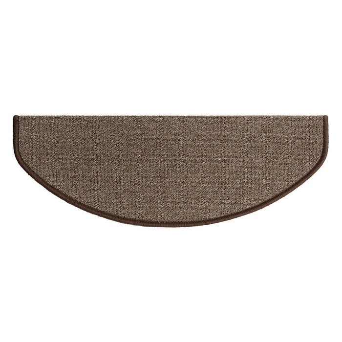 Traptreden Londen - Overlocked - Lichtbruin / Halfrond / 19 x 56 cm