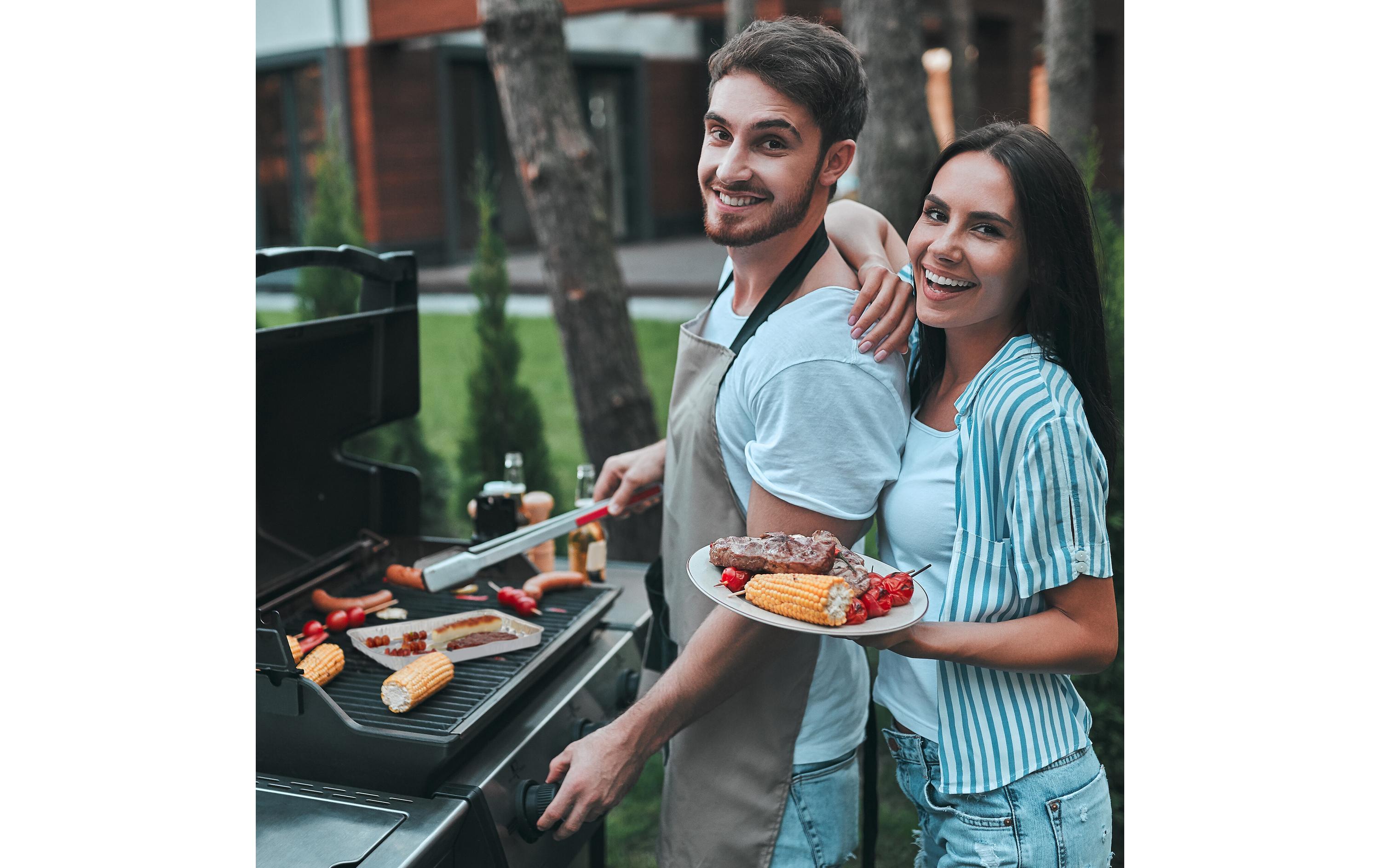 Grillschale mit Löchern 40 StückAluminiumschalen für Grill und Ofen