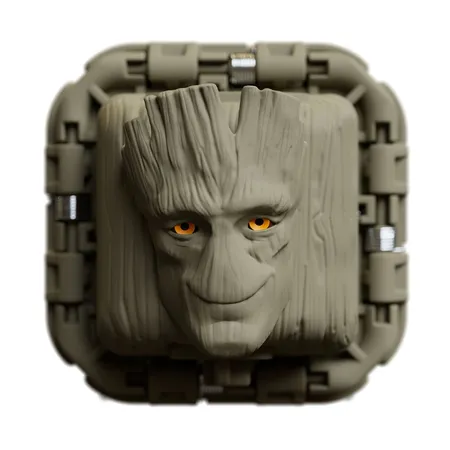 Boti Guardians of the Galaxy Battle Cube Rocket vs Groot