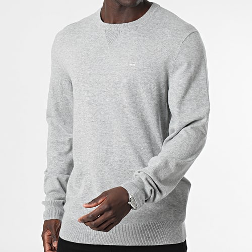 Sweat Crewneck A7207 Gris Chiné