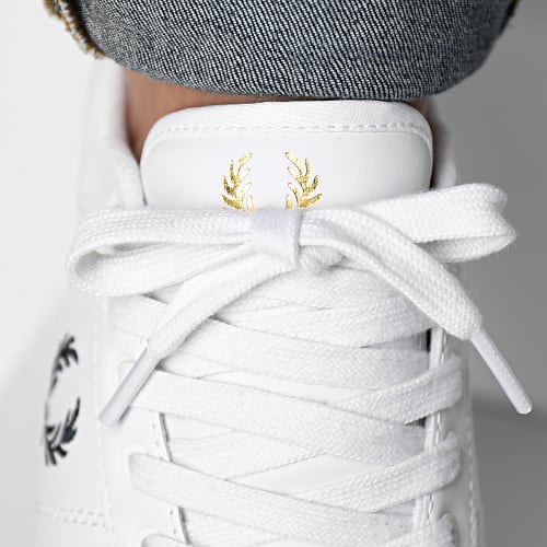 Baskets B722 Leather B6311 White Navy