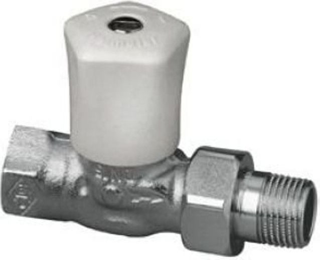 Heimeier - Mikrotherm Radiatorafsluiter - 3/8 Recht - Kvs 1,17 m3 h
