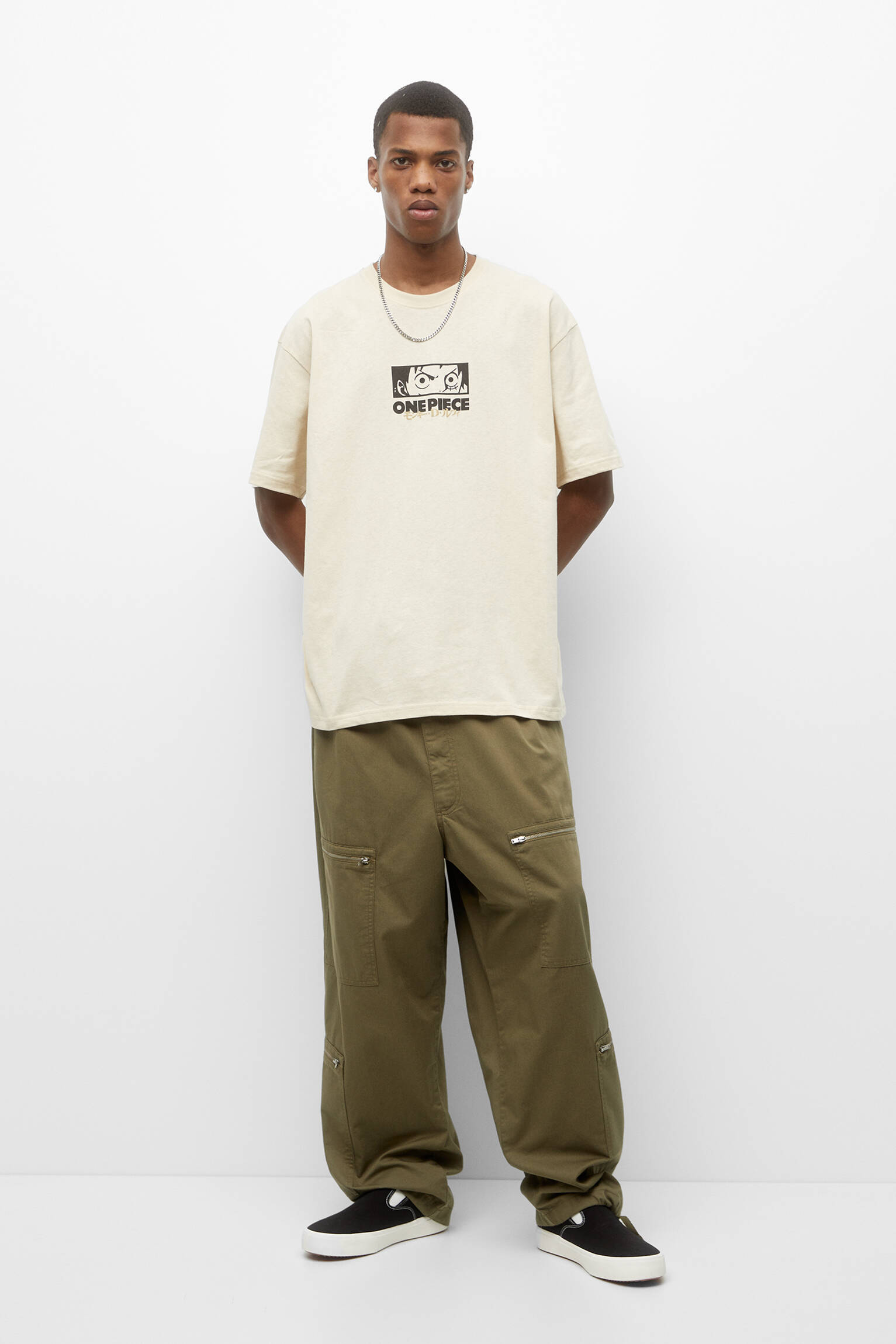 CAMISETA AMARELA DE ONE PIECE - AMARELA