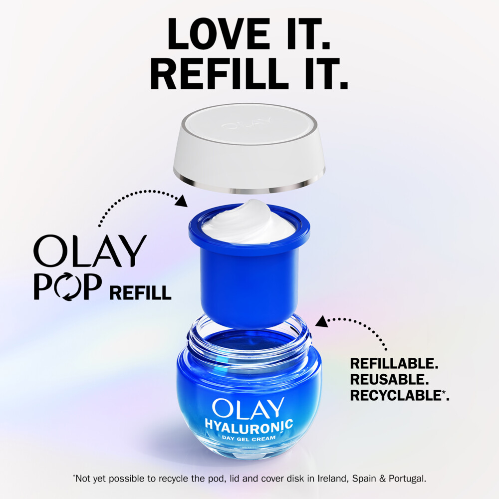 Olay Dagcrème Hyaluronic Parfumvrij50 ml
