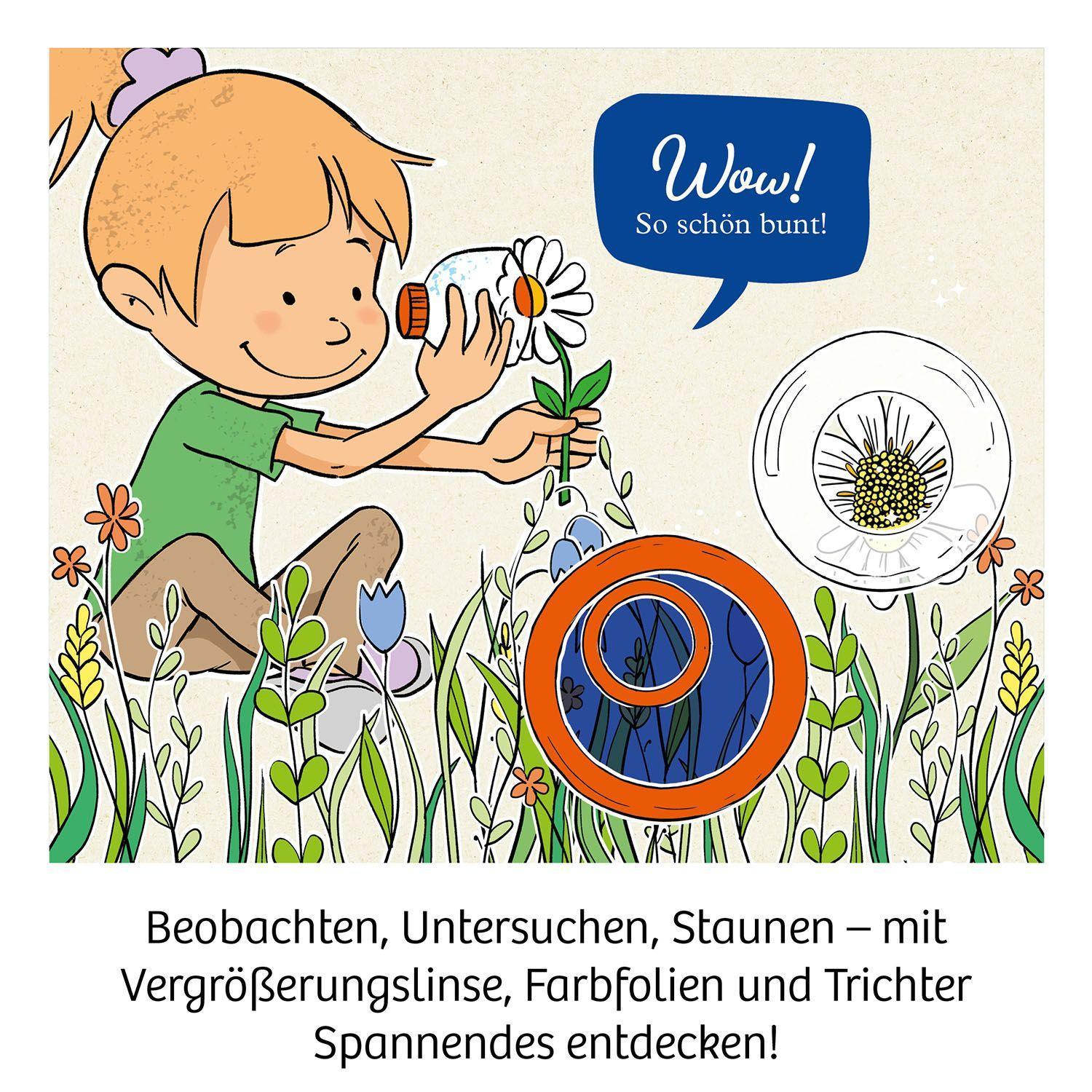 Experimentier-Set – Erstes Lernen: Lupen-Becher