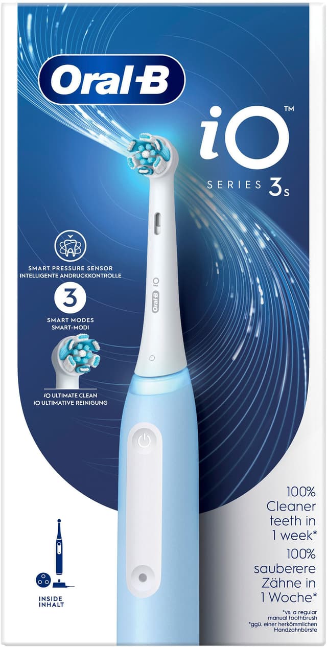 Oral-B iO3 eltandbørste 730843 (isblå)