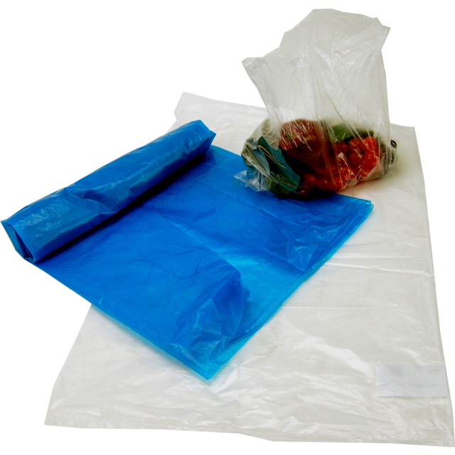 Zak, Vlakke zak, LDPE, 12l, 32x50cm, 30my, transparant