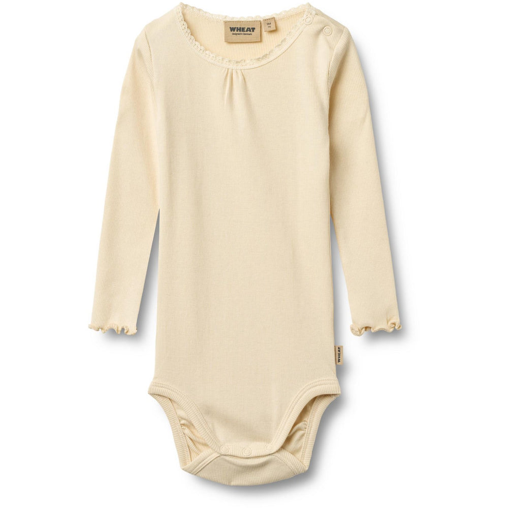 Køb Wheat Barely Apricot Rib Body L/S Lotta