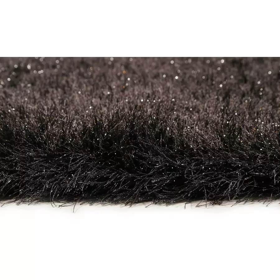 Wecon home Hochflorteppich Shiny Touch anthrazit