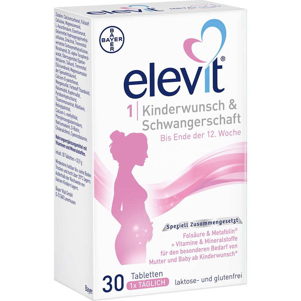 elevit® 1 Kinderwunsch & Schwangerschaft