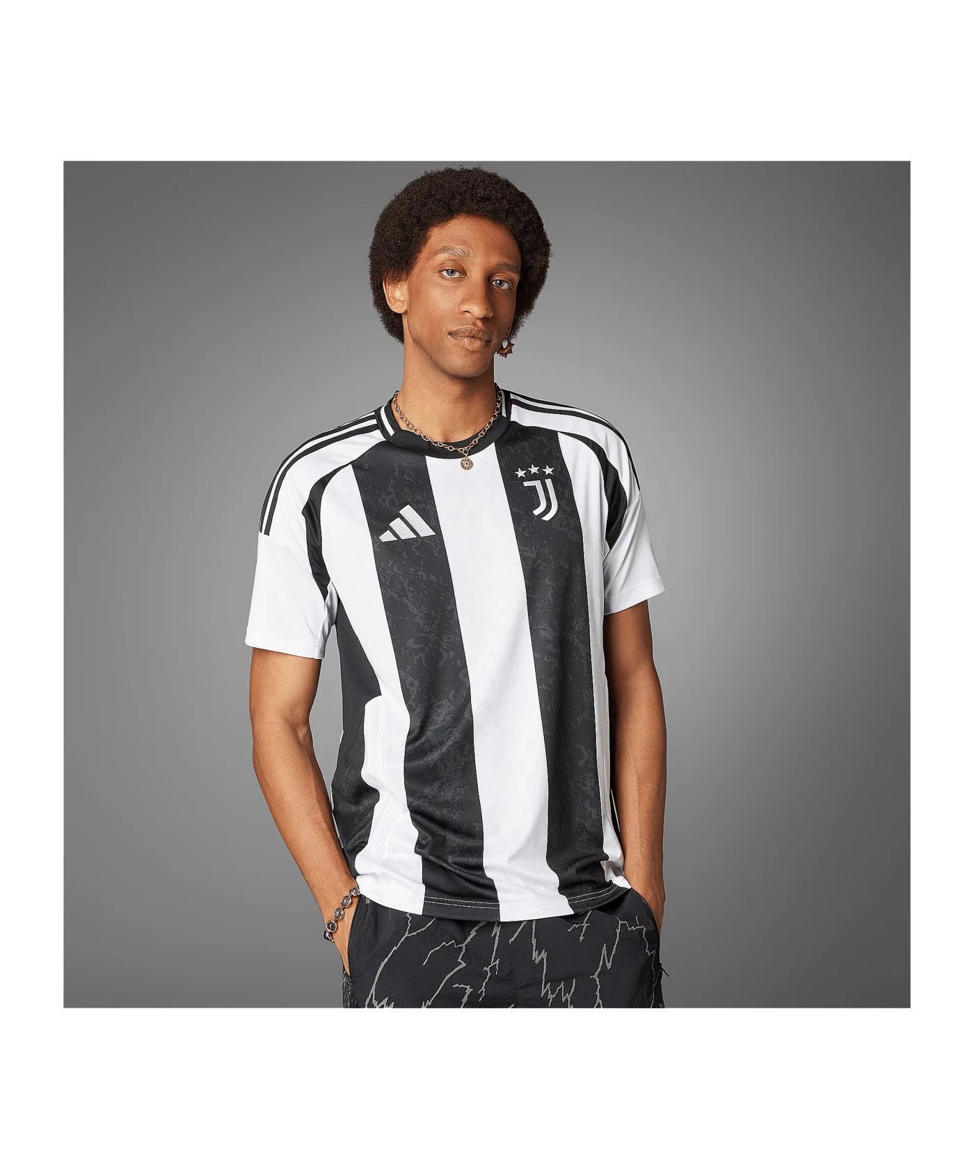 adidas Juventus Turin Trikot Home 2024/2025 Weiss