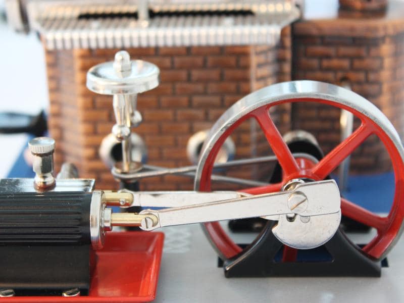 Wilesco Dampfmaschine D9 Bausatz Modelldampfmaschine als Bausatz
