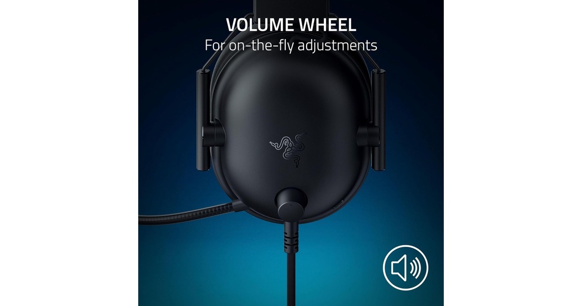 RazerBlackshark V2 X voor PlayStation over-ear gaming headset  (Zwart, PlayStation 4, PlayStation 5)