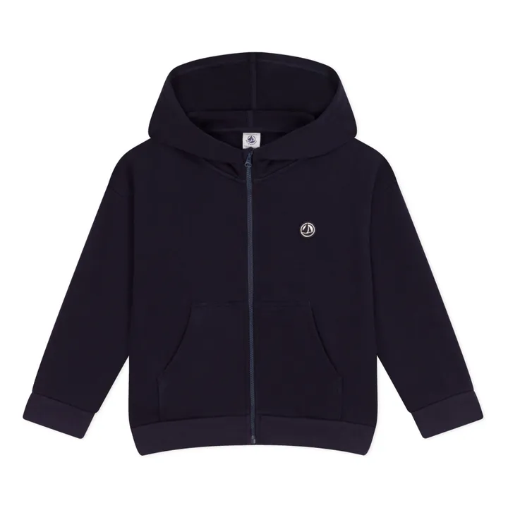 Petit Bateau Sweat Capuche Mambo | Bleu marine