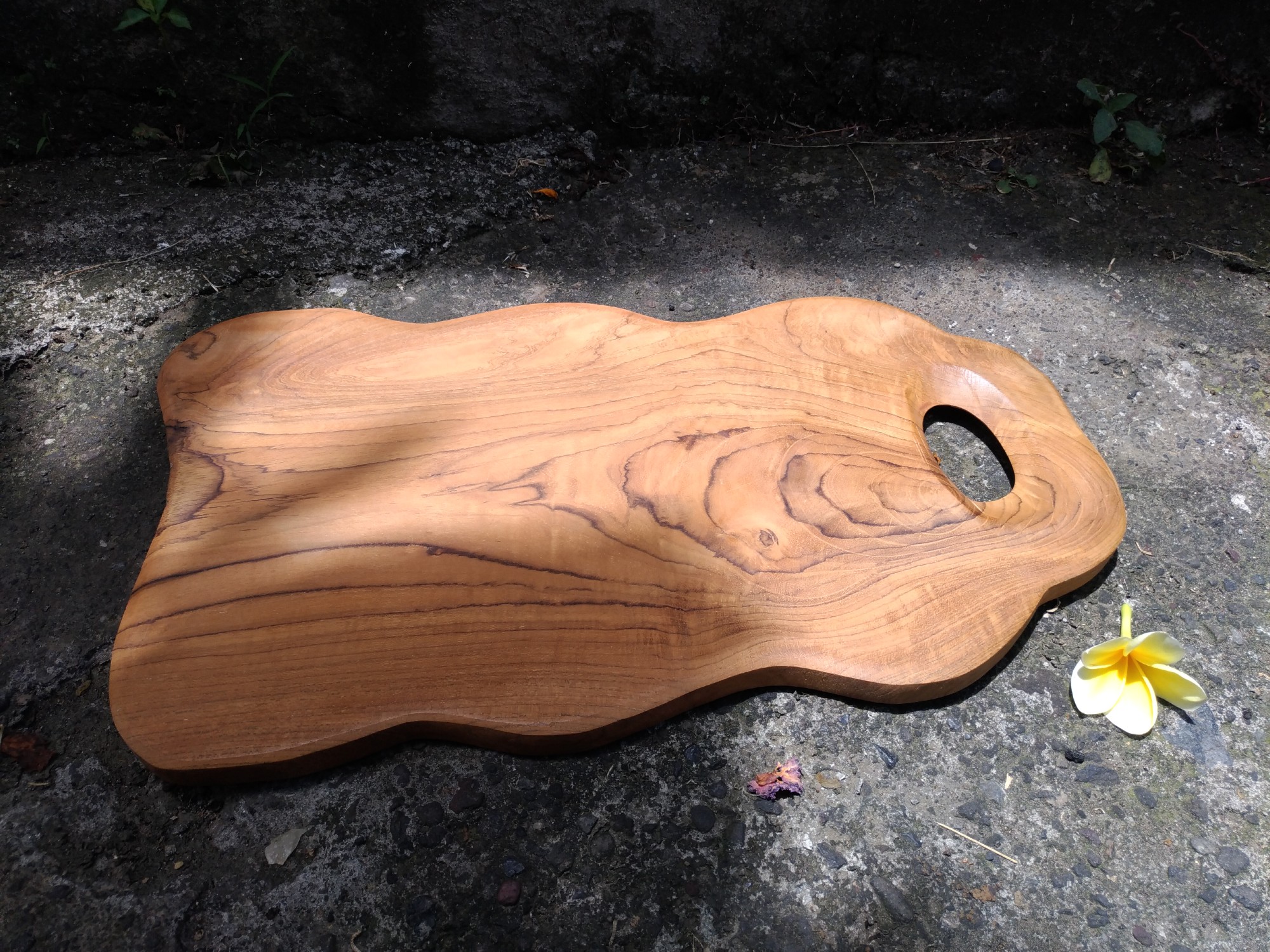 Schneidebrett 'Teak', B 20 cm, H 2 cm, T 40 cm zu 16,50
