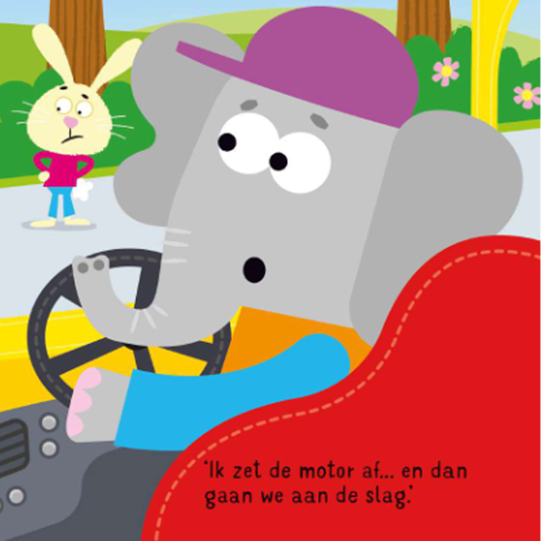 uitgeverij usborne geluidenboek meerijden op een takelwagen!