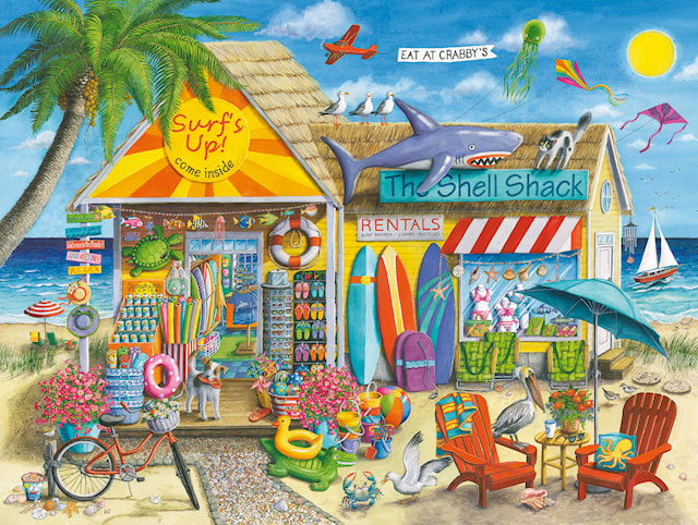 Surf's Up Puslespill 1500 brikker, Ravensburger