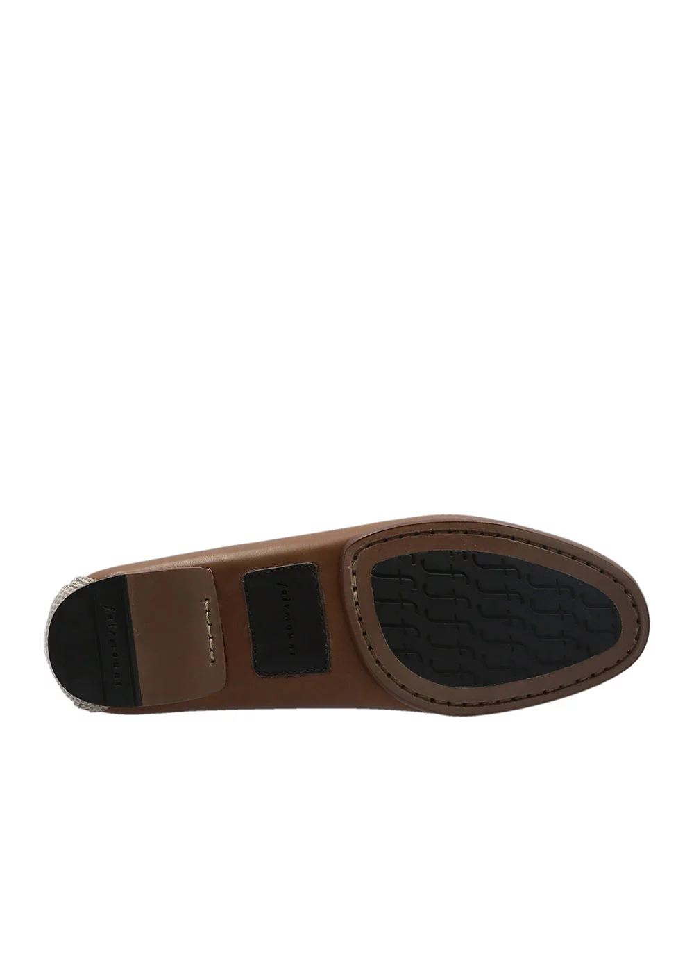 MOCASSIN ROUND MOC TRICOLORE CHESNUT ROSE