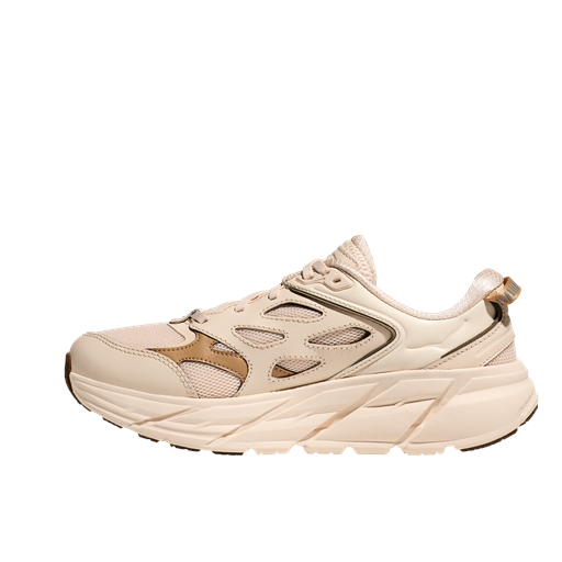 Hoka Clifton L Sneakers, Vanilla/Wheat, 39 1/3