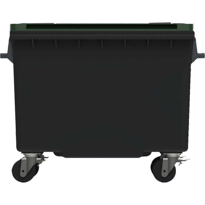 Conteneur à déchets 4 roues 500 litres extérieur